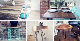 The diy table makeover ideas for genius table makeovers are just endless! 15 Easy Diy Tables You Can Build Yourself Homelovr