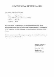 Surat pengunduran diri merupakan surat yang diperlukan ketika seseorang ingin keluar dari suatu perusahaan atau. 35 Contoh Surat Pengunduran Diri Paling Komplit Contoh Surat