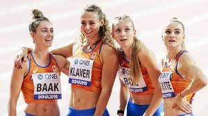 Daarmee zou nederland het record aantal medailles van de olympische spelen van 2000 verbreken. Estafettevrouwen 4x400 Meter Naar Wk Finale En Spelen Nos