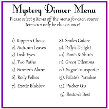Murder mystery parties are perfect for every occasion: Mystery Dinner Red Hats Victoria
