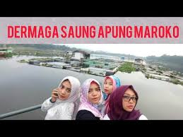 Wisata Rumah Makan Dermaga Saung Apung Maroko Youtube