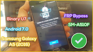 Your phone will restart and you can try unlocking it again. Samsung A5 2016 Frp Bypass Without Pc For Gsm