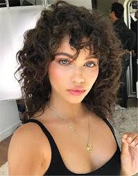 With age, hair loses in volume as it grows thinner and grows slower. Short Haircuts For Curly Hair 15 Haircuts