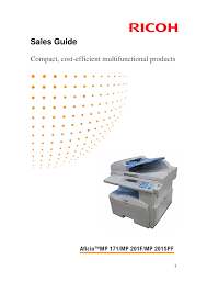 Pcl 6 driver to offer full functions for universal printing. Sales Guide Cillion As Manualzz