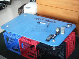 After fastening the crates to your base, you will want to use a few screws to connect the crates together. How To Build A Milkcrate Coffee Table 6 Steps Instructables