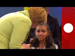 Born 17 july 1954) is a german politician who has been chancellor of germany since 2005. Young Asylum Seeker Sobs As Merkel Explains Why She Cannot Stay In Germany Youtube