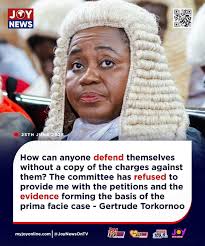My only joy is, she's not going to resign to cover the evil in president  John Mahama and his cohorts. God bless you, CJ Gertrude Esaaba Torkornu.  The world will see through