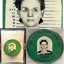 Historic United States Playing Cards Company Employee USPCC Cincinnati O.  Badge