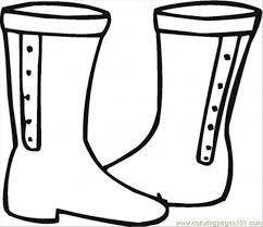 After printing pictures for free, the child can color the hero and walk the way of the defender with him. Boots Coloring Page For Kids Free Shoes Printable Coloring Pages Online For Kids Coloringpages101 Com Coloring Pages For Kids