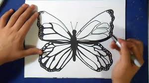 Como Dibujar Una Mariposa How To Draw Butterfly Youtube Aprender a dibujar animales no es facil porque son muchos los detalles que se deben tener en cuenta. como dibujar una mariposa how to draw butterfly