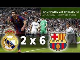 Barca closing in on fourth title in five seasons. Real Madrid 2 X 6 Barcelona Espanhol 2009 Youtube