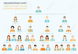 organizational chart corporate business hierarchy people structure