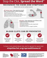 Bloodclots Can Happen To Anyone At Any Age At Any Time Luckily They Re Preventable Knowing Blood Clot Signs Symptoms Can Save Your Life Do You Know Wha
