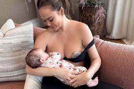 Chrissy Teigen Shares Candid Photo of Herself Nursing Baby Daughter Esti