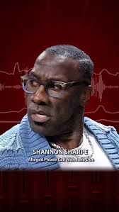 The woman accusing #ShannonSharpe of r*pe has now released audio of a  conversation she says she had with him ... and in it, Sharpe can be heard  telling her he's “going to