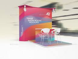 Trade Show Booth Mockups Tradeshow Booth Show Booth Mockup