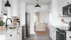 Open concept small but updated kitchen. Design Ideas For A Galley Kitchen