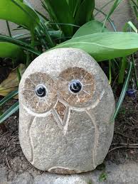 Owl Approx 15cm Garden Figure Stone Figure Sculpture S 15cm Approx Figure Garden Owl Sculpture Stone Keramik Eule Skulpturen Steine