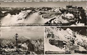 Die hütte der kategorie ii liegt am westgipfel der zugspitze auf einer höhe von 2959 m ü. Munchner Haus Zugspitze 3 Bild Winter Grainau Ansichtskarten Lexikon