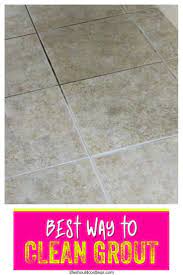 How To Clean Grout The Cheapest Easiest Way Grout Cleaner Cleaning Floor Grout Clean Tile Grout