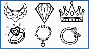 Jewelry Coloring Pages Coloring Pages Preschool Coloring Pages Printable Print