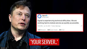Tesla ceo elon musk is very active on twitter, for better or worse. Elon Musk Responds To Signal S Global Outage Tweet After Millions Of New Sign Ups