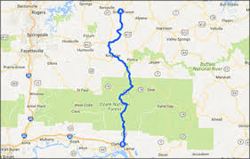 Map Of Motorcycle Routes In Arkansas Usa | Reviewmotors.co
