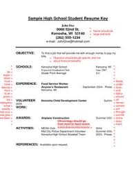Resume For High School Student with No Work Experience - Resume For ...