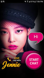 Jennie Black Pink Messenger