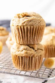 Healthy vegan and gluten free banana muffins that are super light, fluffy and naturally sweetened with maple syrup. Gluten Free Banana Muffins Beaming Baker