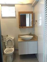 Luxury lyon freestanding bathtub for small hdb or bto. Ikea Mirror Cabinet Washroom Wood Basin Hdb Bathroom Mirror Ikea Bathroom Mirror Ikea Bathroom