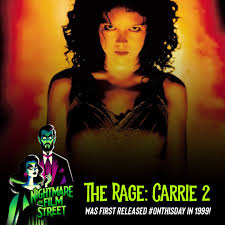 THE RAGE: CARRIE 2 was first released #onthisday in 1999! Are you a fan of  this flick? We dig it for the pure 90s high school angst.