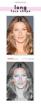 As with standard contouring, focusing on the top of the hairline, cheekbones, and jawline are key for shortening an oblong face. How To Contour Like A Professional Make Up Artist