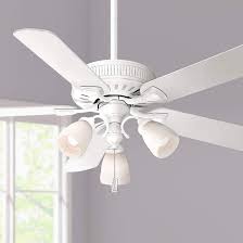 54 Ainsworth Gallery Three Light Cottage White Ceiling Fan Y8474 Lamps Plus Ceiling Fan Ceiling Fan With Light White Ceiling