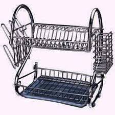 Jual rak piring stainless steel anti karat, tersedia model wall maounted disk rack, cabinet, wall cabinet, wall shelves dll. Rak Piring Stainless Steel 2 Susun Dua Tingkat Model Minimalis Alat Dapur Kitchen Set Rak Piring Stainless Steel 2 Susun Beli Rak Piring Rak Piring Murah Rak Piring Stainless 2 Tingkat Rak P