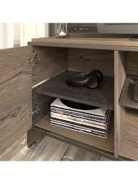 Bush smart center application is dedicated to bush smartvs to increase tv viewing experience. Bush Furniture Refinery 60 W Tv Stand For 65 Tvs Rustic Graycharred Wood Standard Delivery Office Depot