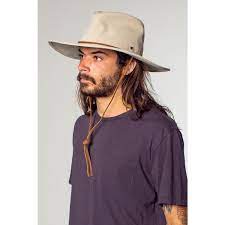 The Ranger Ii Is A Wide Brim Cotton Canvas Hat Featuring A Leather Strap And Custom 8mm Metal Brixton B Shield Canvas Hat Leather Straps Wide Brimmed