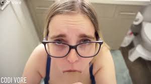 Codi Vore Homewrecker gets a face full of cum