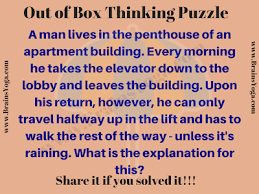 It is also an e logic is important because it allows people to enhance the quality of the arguments. Out Of Box Thinking Riddle Brain Teasers Brain Teasers For Kids Riddles