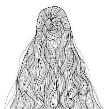 Grab Your Fresh Coloring Pages Hair Download Https Gethighit Com Fresh Coloring Pages Hair Download Che Curly Hair Drawing Curly Hair Styles Flower Braids