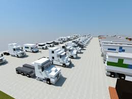 Sassy S Truck And Trailer Pack With Download Minecraft Project Minecraft Blueprints Minecraft City Minecraft Plans