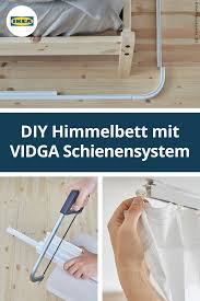 Vidga Gardinenschienen System Himmelbett Diy Himmelbett Bett