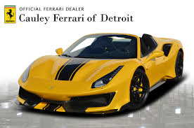 A barely used ferrari 488 pista has hit the auction block and it has us wondering how much it will sell for. Used 2020 Ferrari 488 Pista Spider For Sale 599 900 Cauley Ferrari Stock 253641