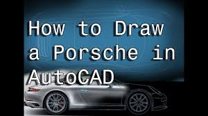 Which coordinate system may be translated and rotated by the user to make drawing easier? How To Insert Scale And Draw Car In Autocad Porsche 911 Insert Import Scale Image Youtube