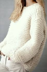 Maybe you would like to learn more about one of these? Knit Chunky Sweater Pullover Knit Jumper Women S Men S Etsy Knitting Inspiration Garter Stitch Knitting Knitted Sweaters