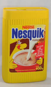 Old Nesquik Package With Old Mascot Named Groquik A Very Long Time Ago