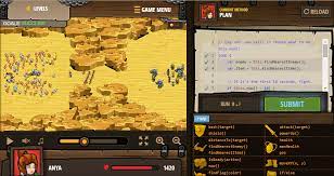 Codecombat Coding Games Learn Programming Game Menu