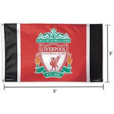 The arms are a gold liverbird bearing an olive branch in its. Liverpool Fc Flag Liverpool Banners Pennants Fanatics