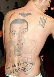25 Dumb Celebrity Tattoos Steve O Back Tattoo Celebrity Tattoos Back Tattoo