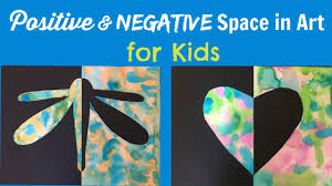 Negative space may be most evident when the space around a subject, not the subject itself, forms an interesting or artistically relevant shape, and such space occasionally is used to artistic effect as the real subject of an image. Positive Negative Space In Art For Kids Youtube